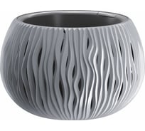 Кашпо для цветов Prosperplast SANDY BOWL серый DSK480-405U