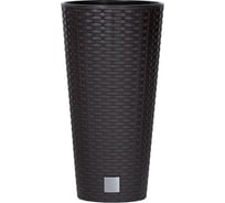 Кашпо для цветов Prosperplast RATO TUBUS венге DRTUS250-440U