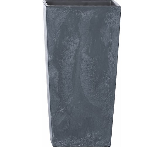 Кашпо для цветов Prosperplast URBI SQUARE EFFECT антрацит DURS325E-S433