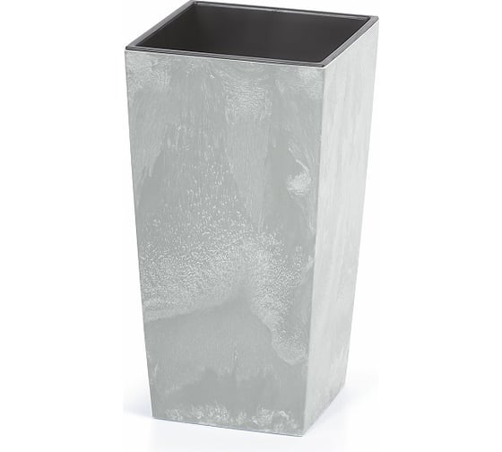 Кашпо для цветов Prosperplast URBI SQUARE BETON бетон DURS325B-422U