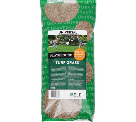 Семена газонной травы DLF Universal Плейграунд 1 кг 5705781001301