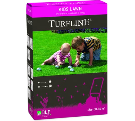 Семена газонной травы повышенной мягкости DLF Turfline Кидс Лоун 1 кг 5705781005248