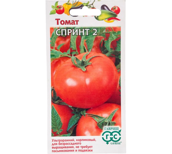 Томат ГАВРИШ Спринт 2 0.05 г (безрассадный) 1071856954 1