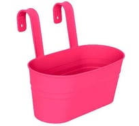 Декоративное настенное ведро Ola Dom пластик, большое, розовый, d300 cm, d200 cm, h250 мм 070979