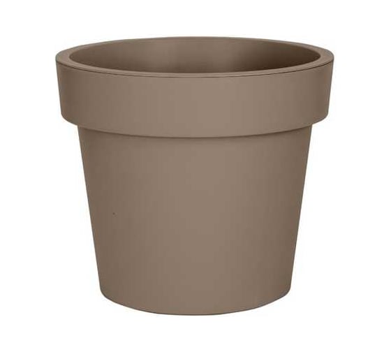 Кашпо Ola Dom LOFT пластик, 28 л, мокко, d395 cm, d395 cm, h345 мм 071230