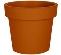 Кашпо Ola Dom LOFT пластик, 28 л, терракот, d395 cm, d395 cm, h345 мм 071229