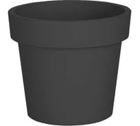 Кашпо Ola Dom LOFT пластик, 95 л, антрацит, d590 cm, d590 cm, h520 мм 071236