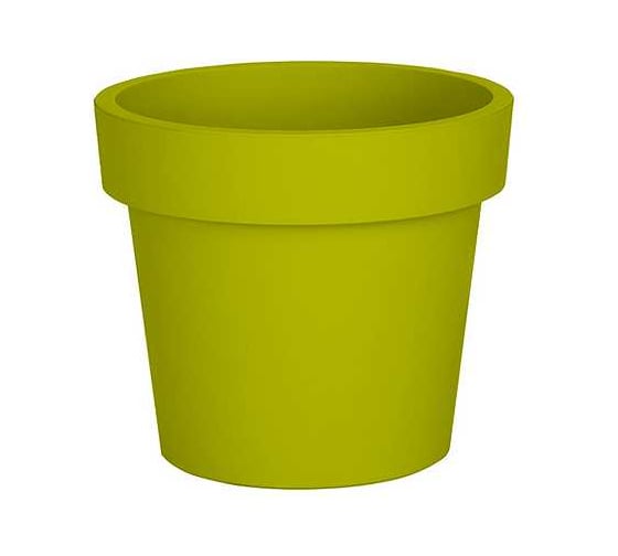 Кашпо Ola Dom LOFT пластик, 50 л, хаки d477 cm, d477 cm, h415 мм 071231 1