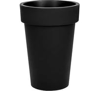 Кашпо Ola Dom LOFT LONG пластик, 120 л, антрацит, d563 cm, d563 cm, h750 мм 071241