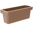 Кашпо Ola Dom LOFT пластик, прямоугольное, 73 л, мокко, d900x350x350 мм 071405 1