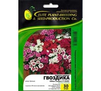 Гвоздика бородатая (турецкая) ELITE PLANT-BREEDING & SEED PRODUCTION Co. Идеал Селект МИКС 30 шт ЭС мини 1070016630