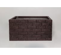 Кашпо АЛМИ Клинкер прямоугольник 4687205430113