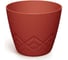 Кашпо Prosperplast DARE120 3517U Areco d 12 см, h 10 см, 800 мл, ретро красный 072368 1