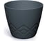 Кашпо Prosperplast DARE120 S433 Areco d 12 см, h 10 см, 800 мл, антрацит 072372 1