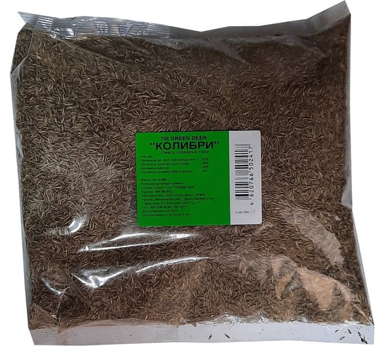 Семена газона Green Deer Элит Колибри 0.5 кг 4620766502417