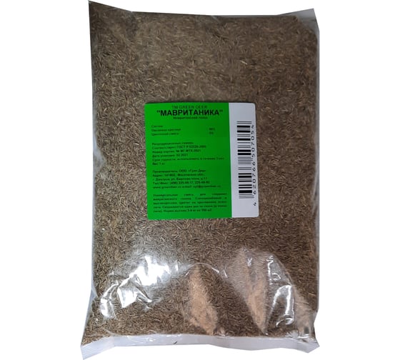Мавританский газон Green Deer Флора-Лайн Мавританика 1 кг 4620766507054 1