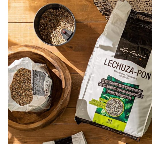 Субстрат для растений Lechuza Pon 3 л 19560