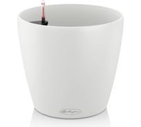 Кашпо Lechuza Classico Color Complete Белый D21.5xH20.5 см 13170