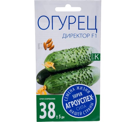 Семена Агроуспех огурец Директор F1 7 шт. 59851