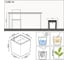 Кашпо Lechuza Cube Premium Complete Белый блестящий 40x40xH40 см 16360 8