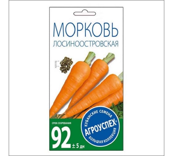 Семена Агроуспех морковь Лосиноостровская 13 2 г 17628