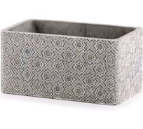 Кашпо SCHEURICH прямоуг Rustic d27x14 см h13 см бетон 071147