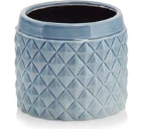Кашпо SCHEURICH керамика Vintage d16 см h13 см голубой 071154