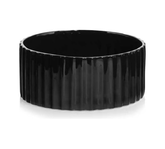 Миска SCHEURICH керамика Piano d26 см h13 см черный 071153