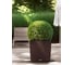 Кашпо Lechuza Cube Cottage Complete Коричневый 49x49xH49.5 см 15395 8