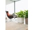 Кашпо Lechuza Cube Cottage Complete Белый 39x39xH40 см 15380 8