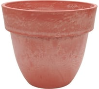 Горшок для растений GreenShip тепло-красный H-ON35