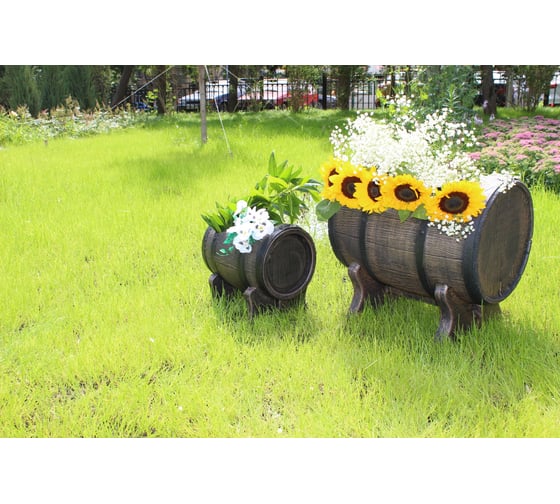 Бочонок для растений Roto Planter Barrel Swing 6140