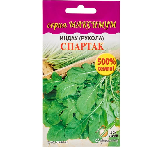 Индау (руккола) Дом Семян Спартак (максимум) 20828/4 1