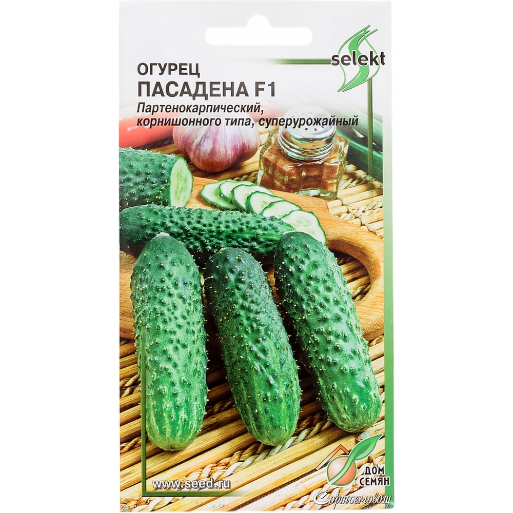 Огурец Дом Семян Пасадена F1 13780 - выгодная цена, отзывы ...