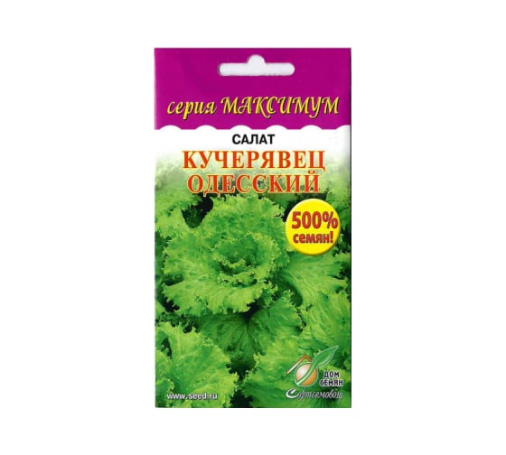 Салат Дом Семян Кучерявец Одесский (Максимум) 20230/4 1