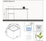 Кашпо Lechuza Canto Stone Complete Графитовый черный 14x14xH13.5 см 13472 4