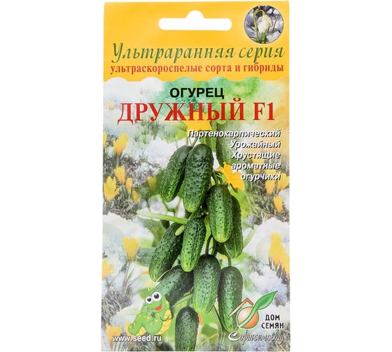 Огурец Дом Семян Дружный F1 13861 1