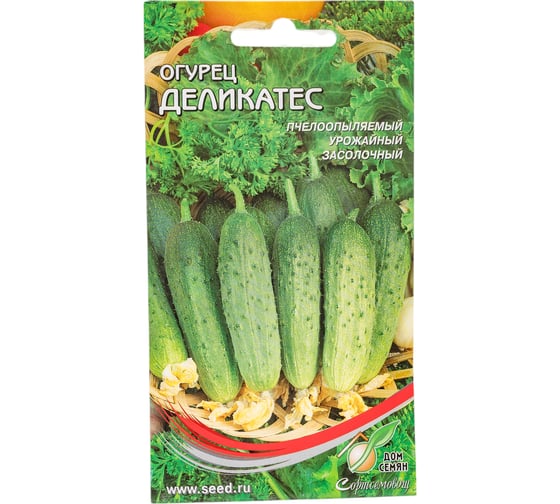 Огурец Дом Семян Деликатес 13310 1