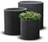 Комплект кашпо Keter CYLINDER PLANTERS S+M+L, графит 230217 1