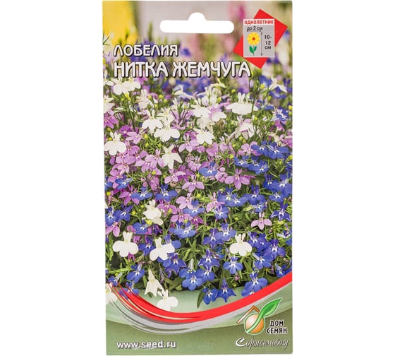 Лобелия Дом Семян Нитка Жемчуга 48410