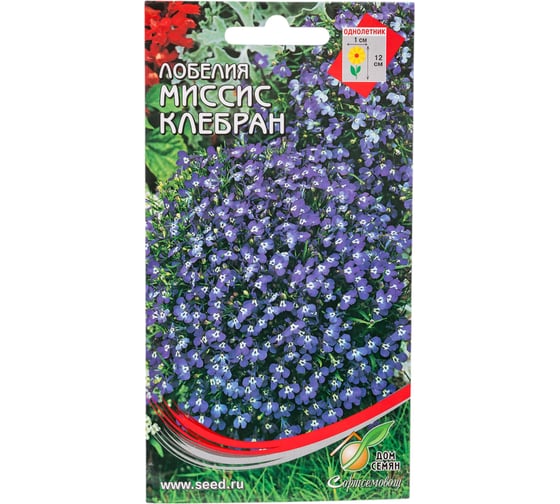 Лобелия Дом Семян Миссис Клебран 48403 1