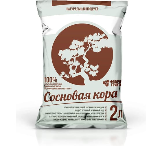 Древесная кора Фабрика грунтов 2 л Кд-2 1