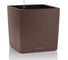 Кашпо LECHUZA Cube Premium Complete 30х30х30 см, цвет кофе металлик 16461 1