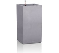 Кашпо LECHUZA Canto Tower Complete серый камень 13620