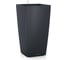 Кашпо LECHUZA Color Cubico Complete 22x22x41 см, серое 13164 1