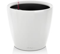 Кашпо LECHUZA Classico LS Complete 50х47 см, белый блестящий 16100