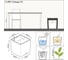Кашпо LECHUZA Cube Cottage Complete 50x50x54 см, белое 15390 3