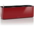Кашпо LECHUZA Cube Glossy Triple Complete 40x14xH13.5 см, ярко-красный блестящий 13672 1