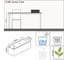 Кашпо LECHUZA Cube Glossy Triple Complete 40x14xH13.5 см, ярко-красный блестящий 13672 2