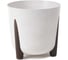 Кашпо на ножках LAMELA Sp.z o. 213 FRIDA ECO wood d21 см, h20 см, 5 л, белый 071101 1